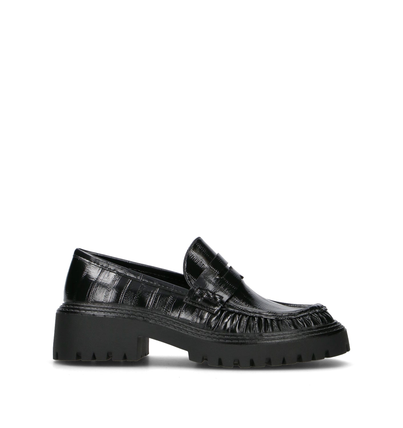 CATCH JUICE Mocassino donna nero