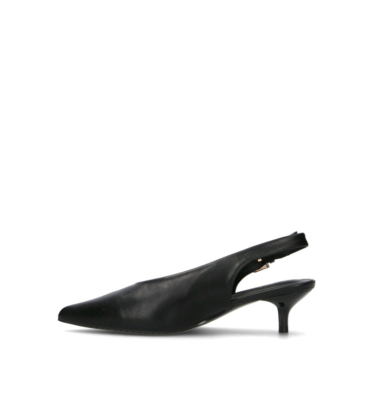 CATCH JUICE Slingback donna nera