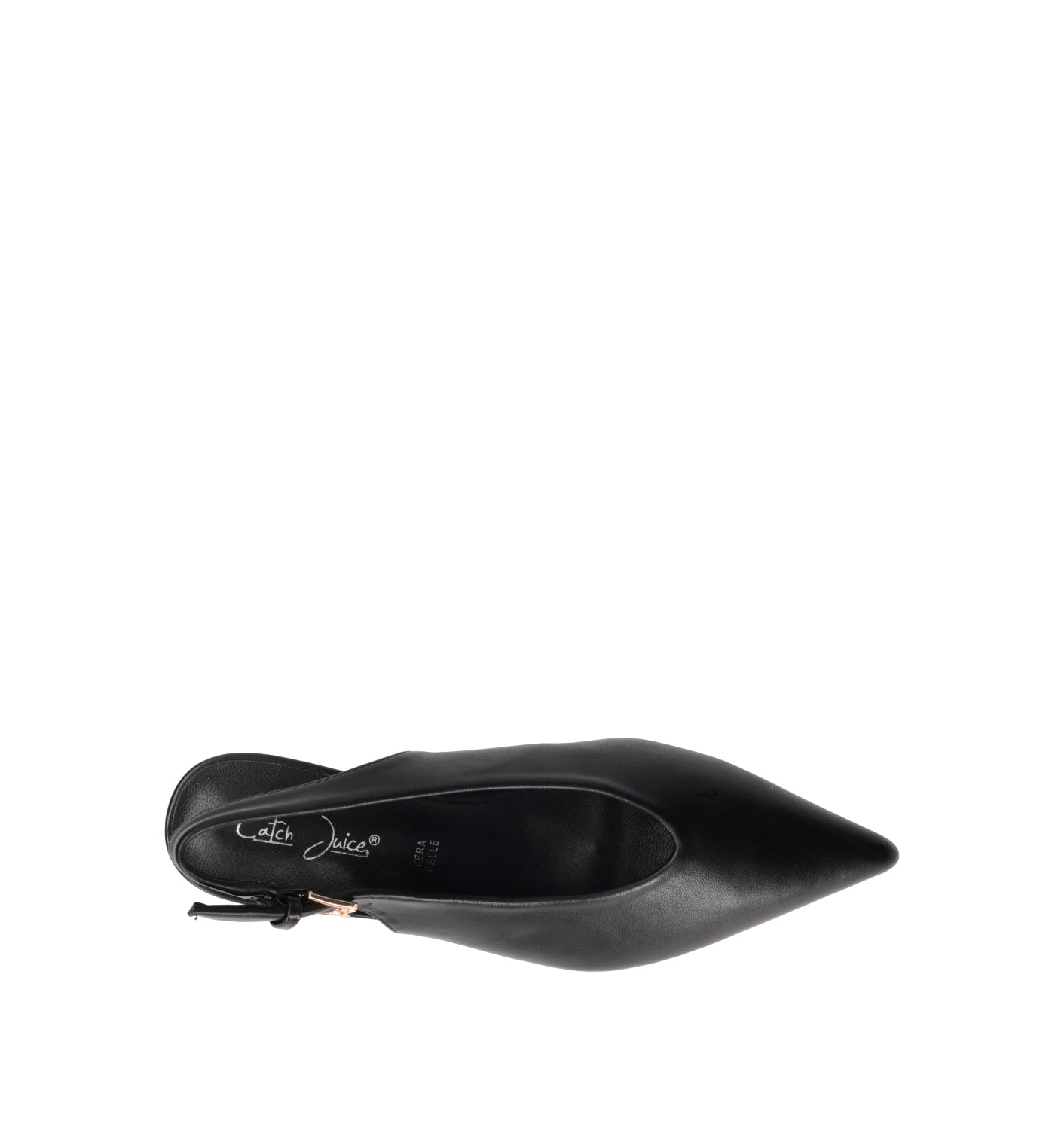 CATCH JUICE Slingback donna nera