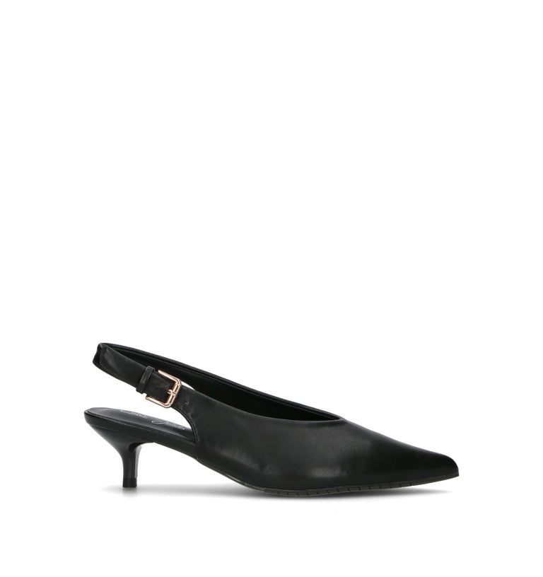 CATCH JUICE Slingback donna nera