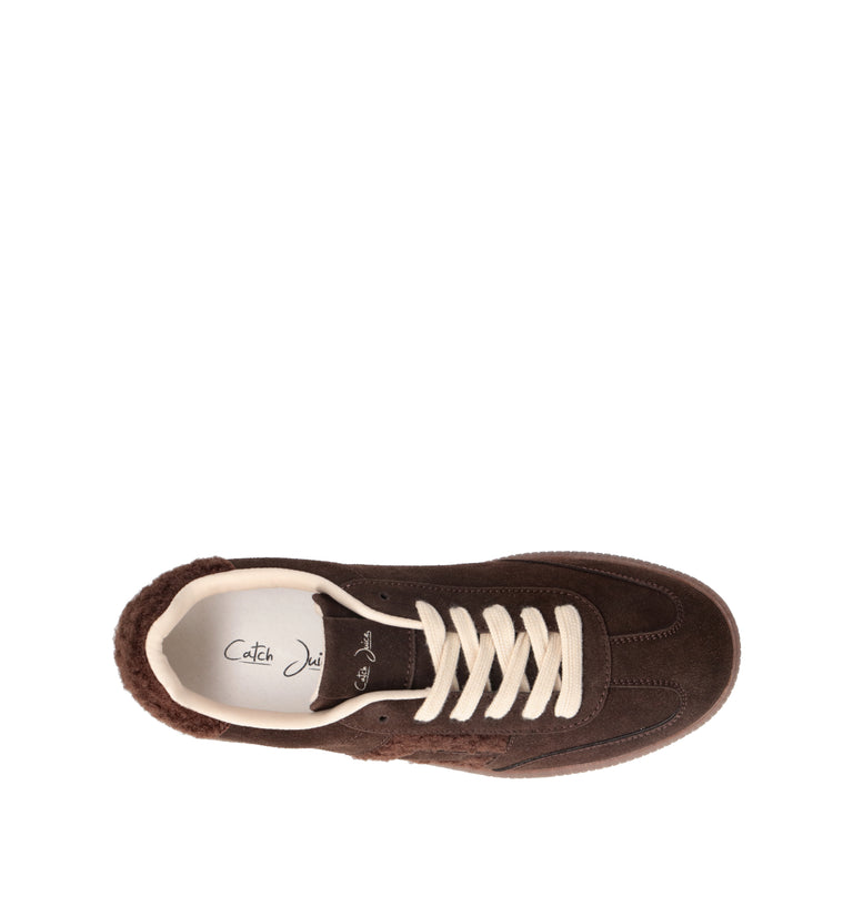 CATCH JUICE Sneaker donna marrone
