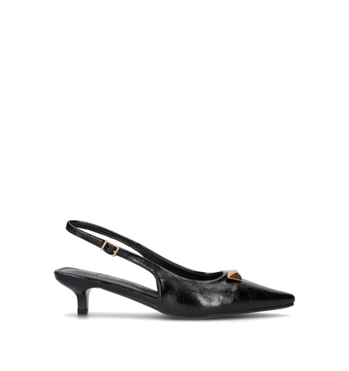 CATCH JUICE Slingback donna nera