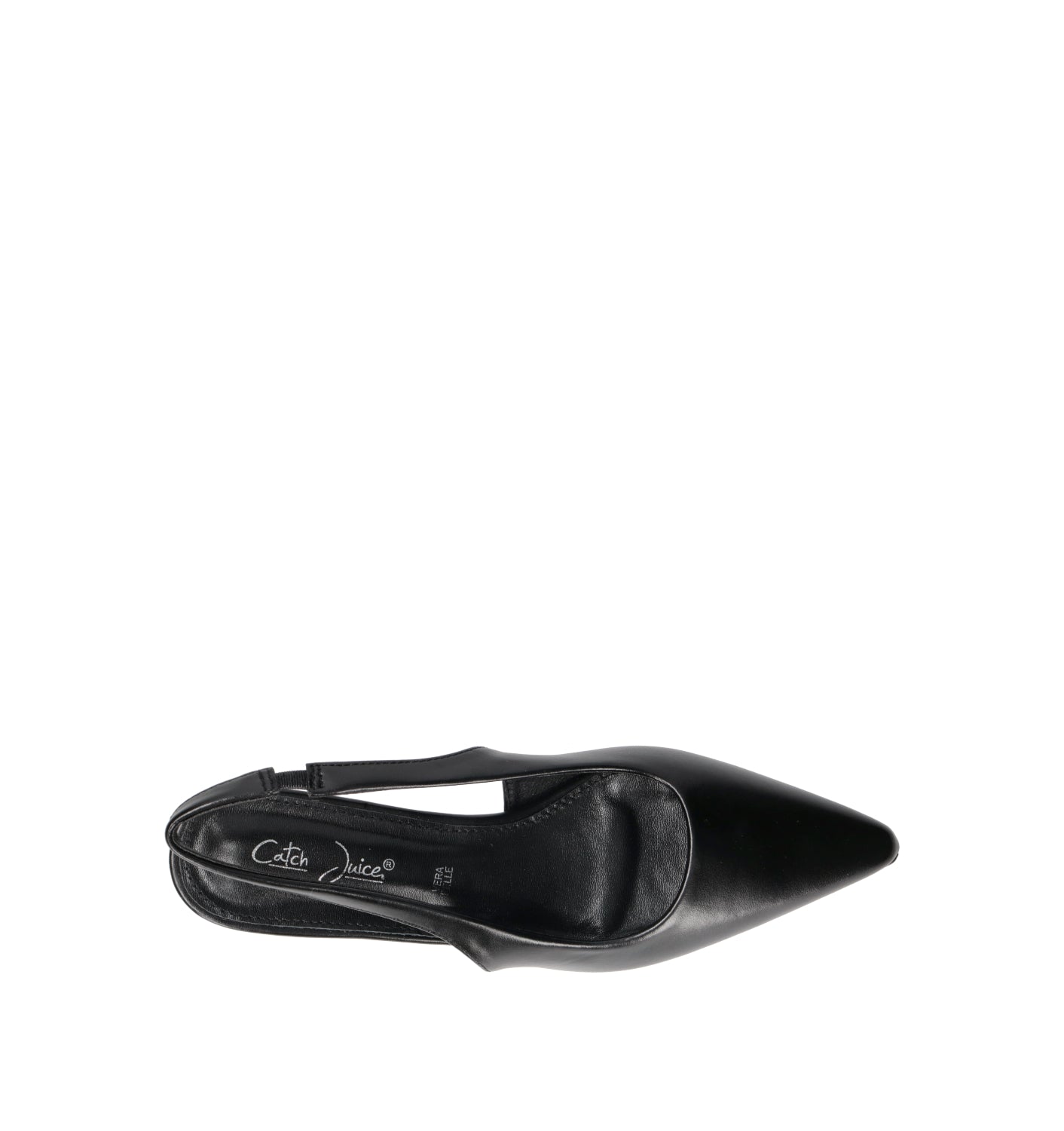 CATCH JUICE Slingback donna nera