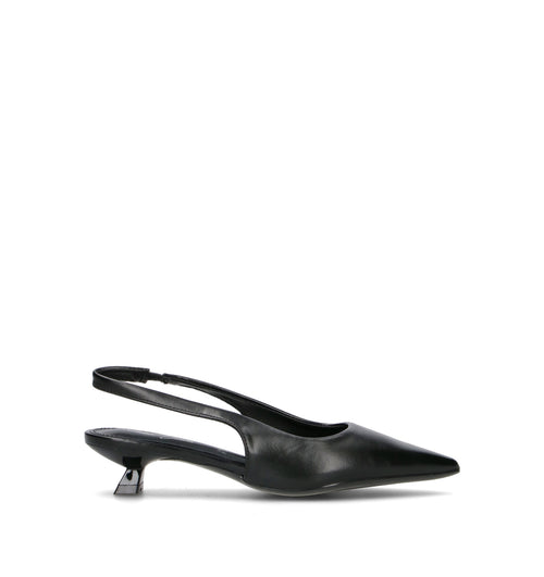CATCH JUICE Slingback donna nera