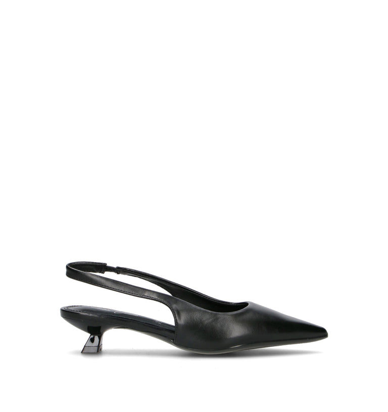 CATCH JUICE Slingback donna nera