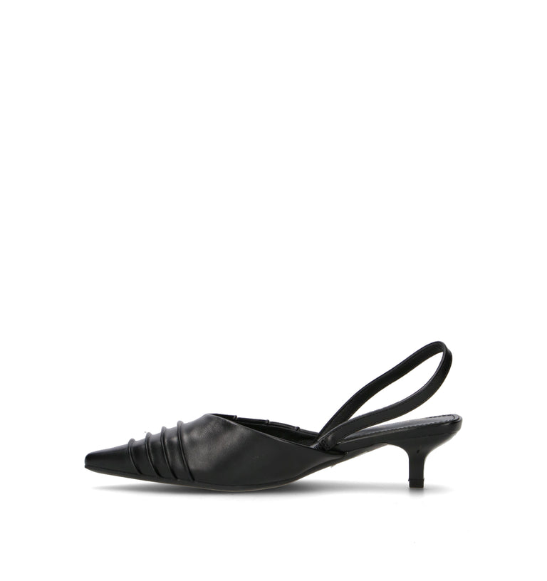 CATCH JUICE Slingback donna nera