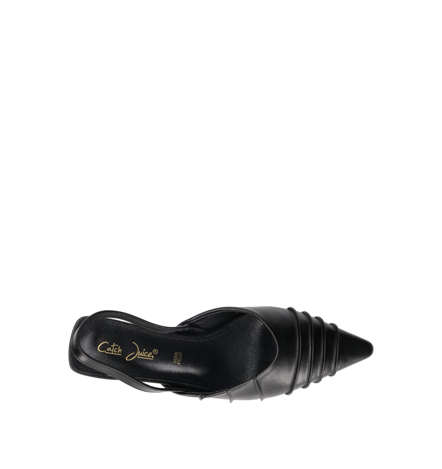 CATCH JUICE Slingback donna nera