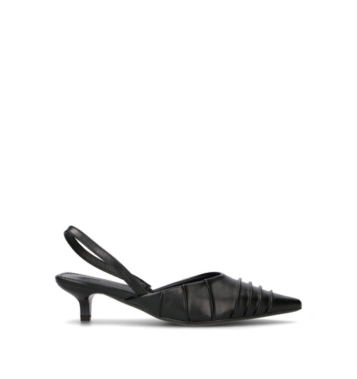 CATCH JUICE Slingback donna nera