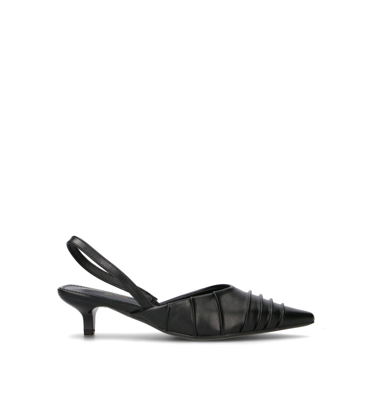CATCH JUICE Slingback donna nera