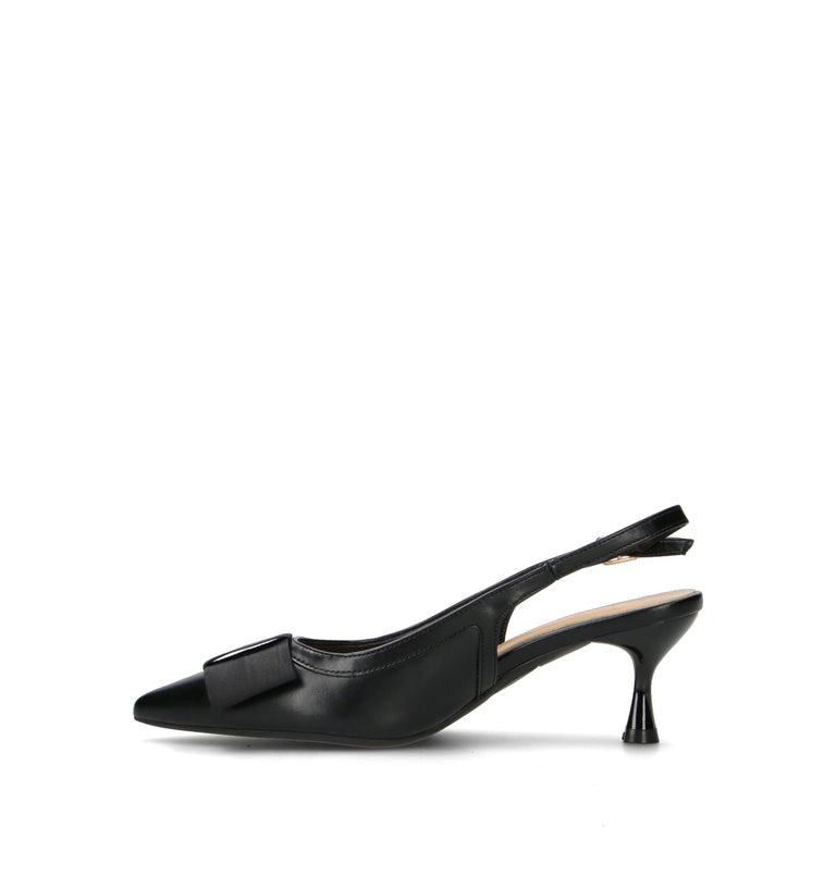 CATCH JUICE Slingback donna nera