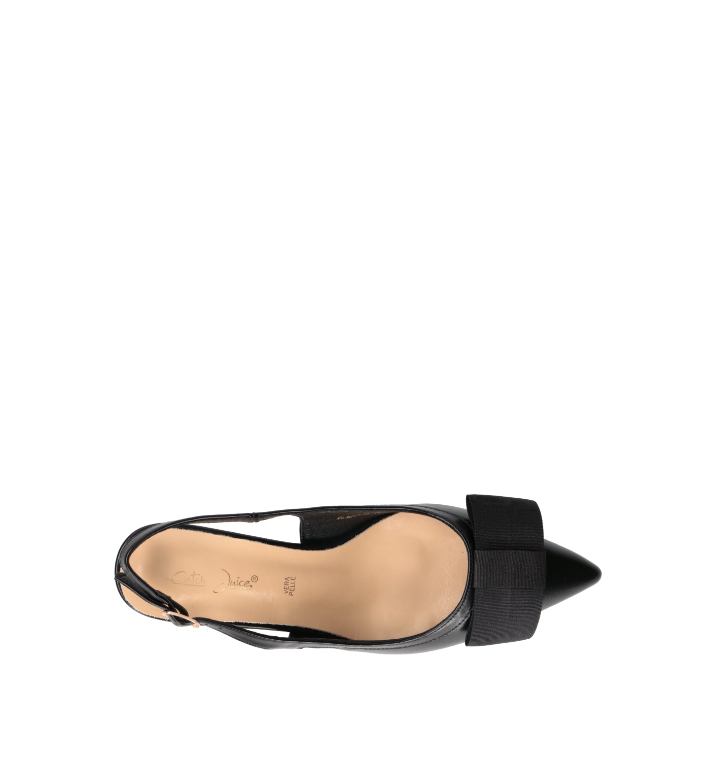 CATCH JUICE Slingback donna nera