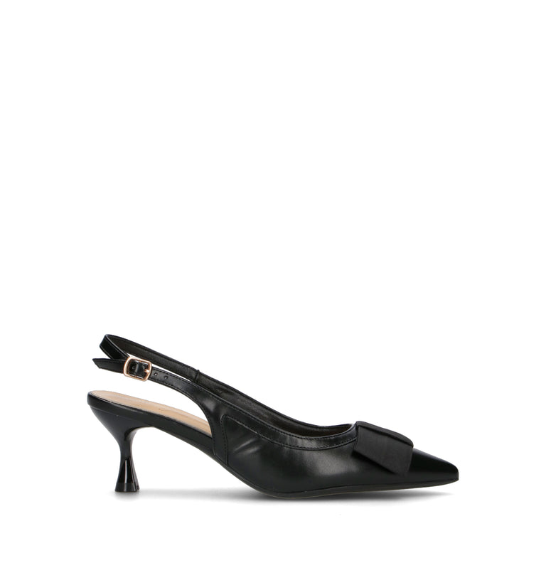 CATCH JUICE Slingback donna nera