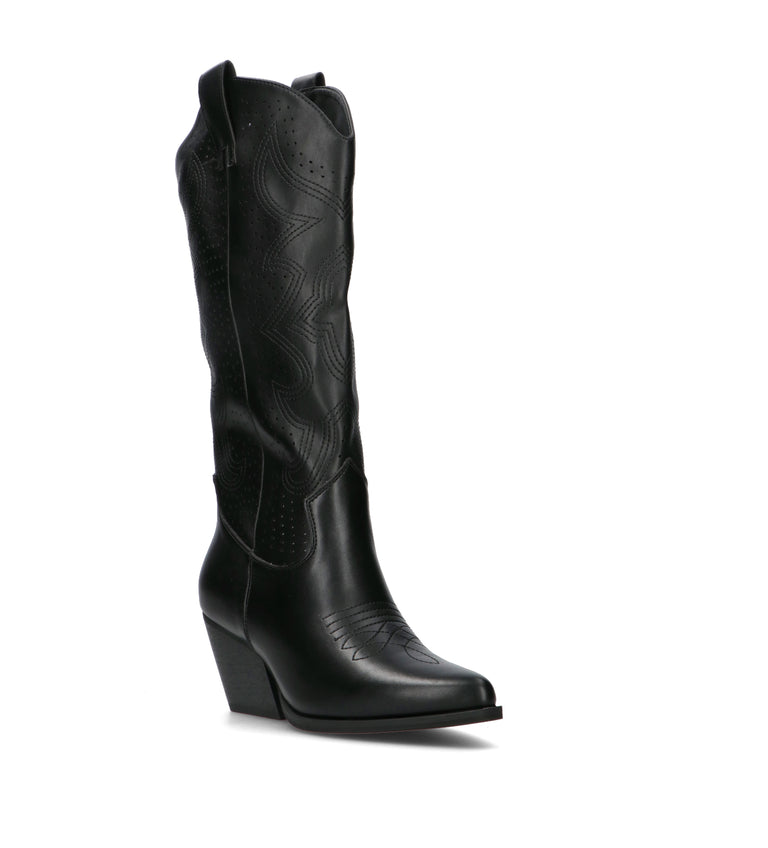 CATCH JUICE Stivale donna nero