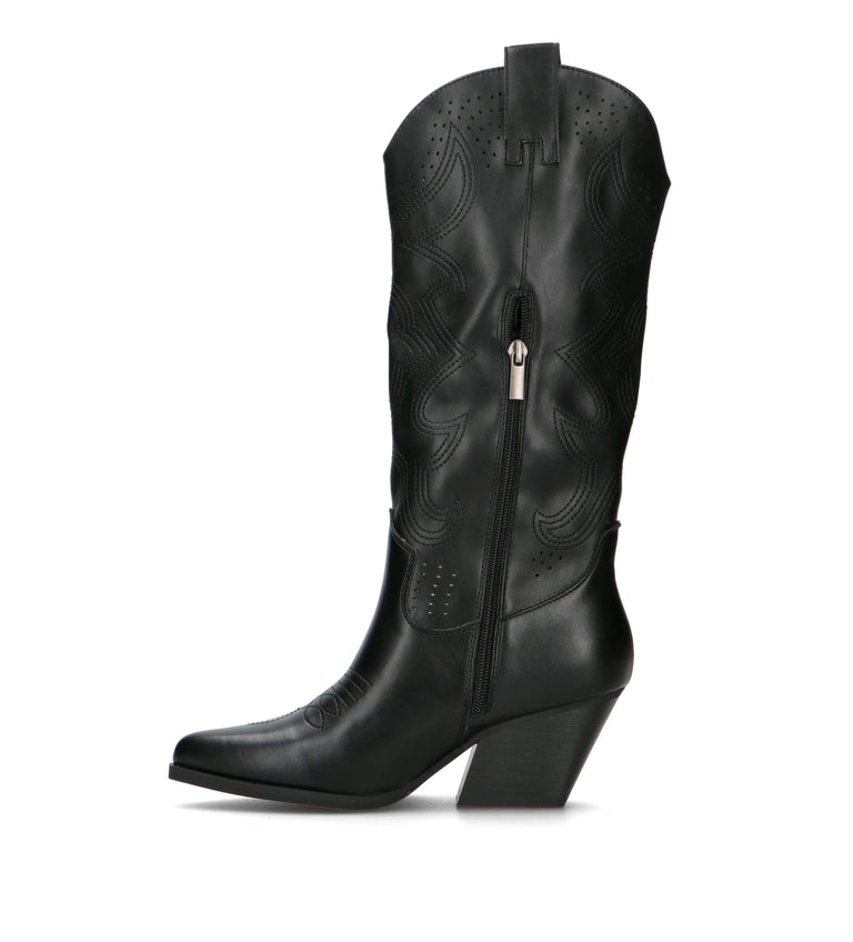 CATCH JUICE Stivale donna nero