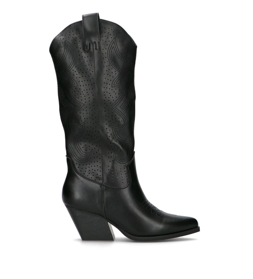 CATCH JUICE Stivale donna nero