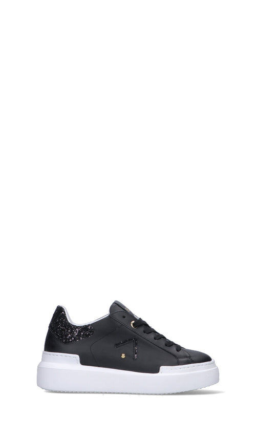 ED PARRISH Sneaker donna nera in pelle