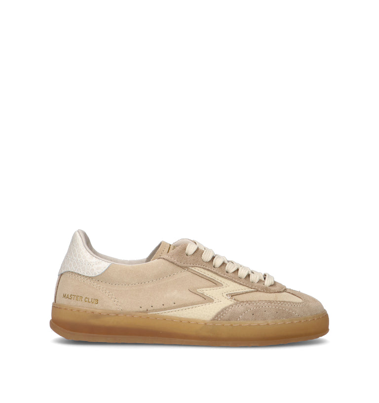 MOACONCEPT Sneaker donna beige in suede