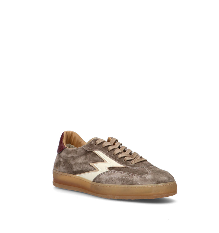 MOACONCEPT Sneaker donna taupe in suede