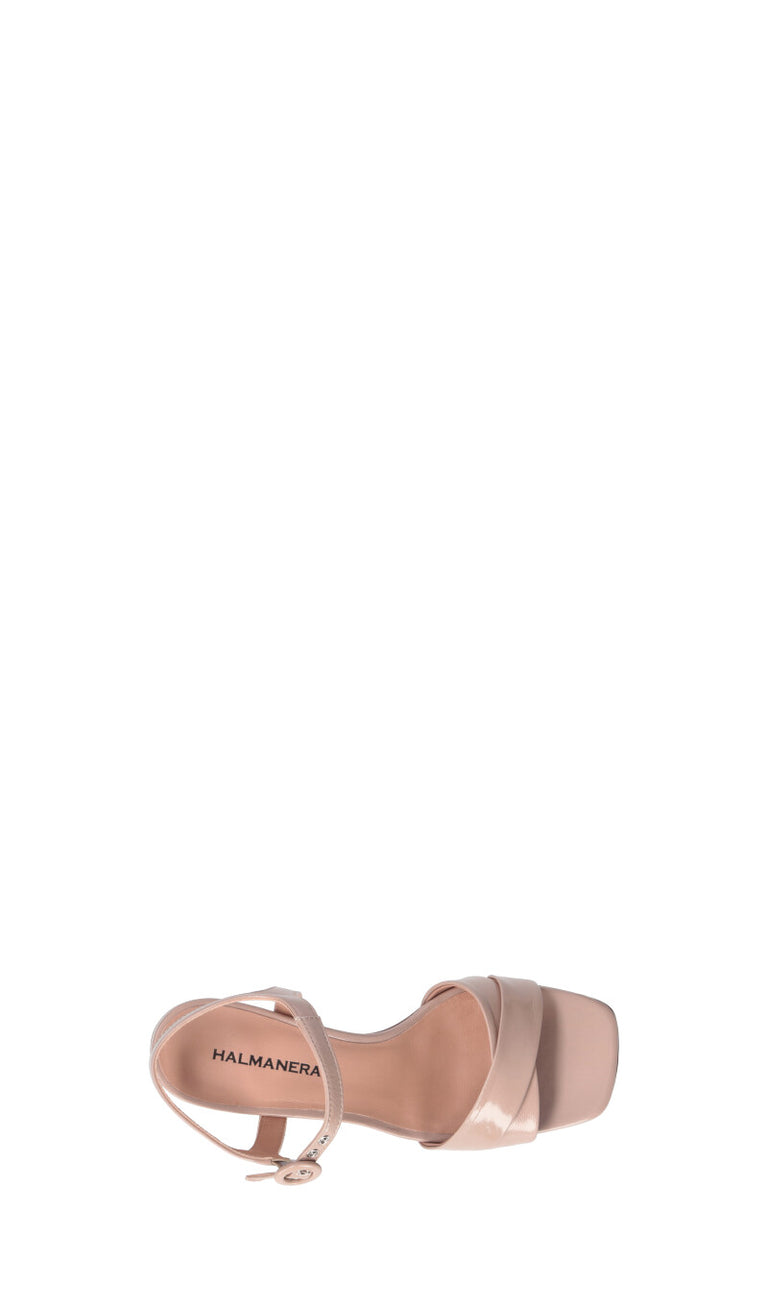 HALMANERA Sandalo donna naturale in pelle