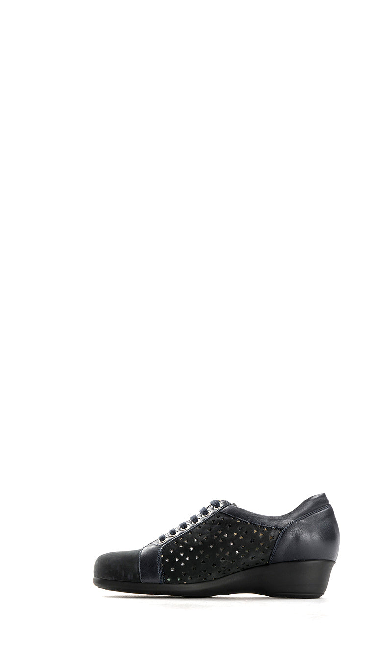 IMPRONTA TOMASI Sneaker donna blu in suede