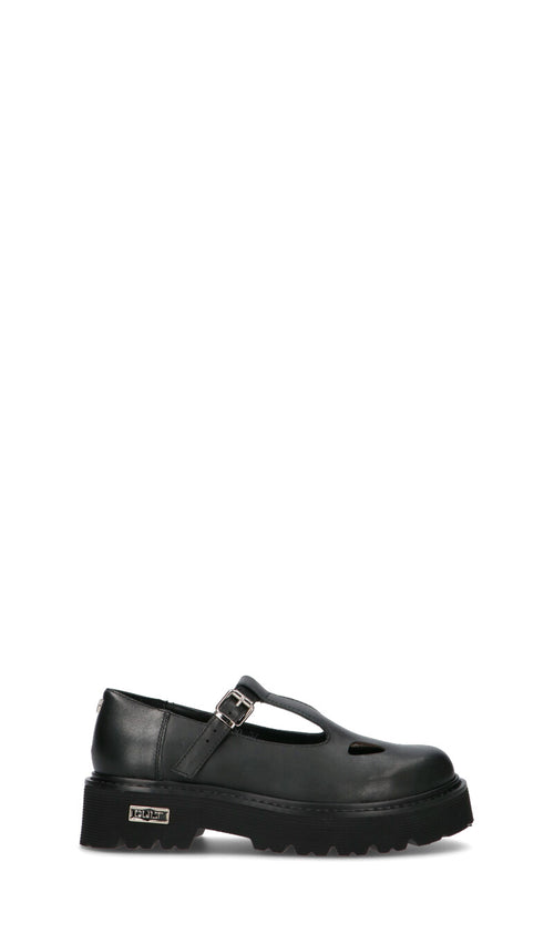 CULT Mocassino donna nero in pelle