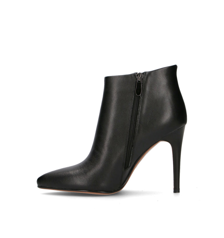 CORSO MILANO Tronchetto donna nero in pelle