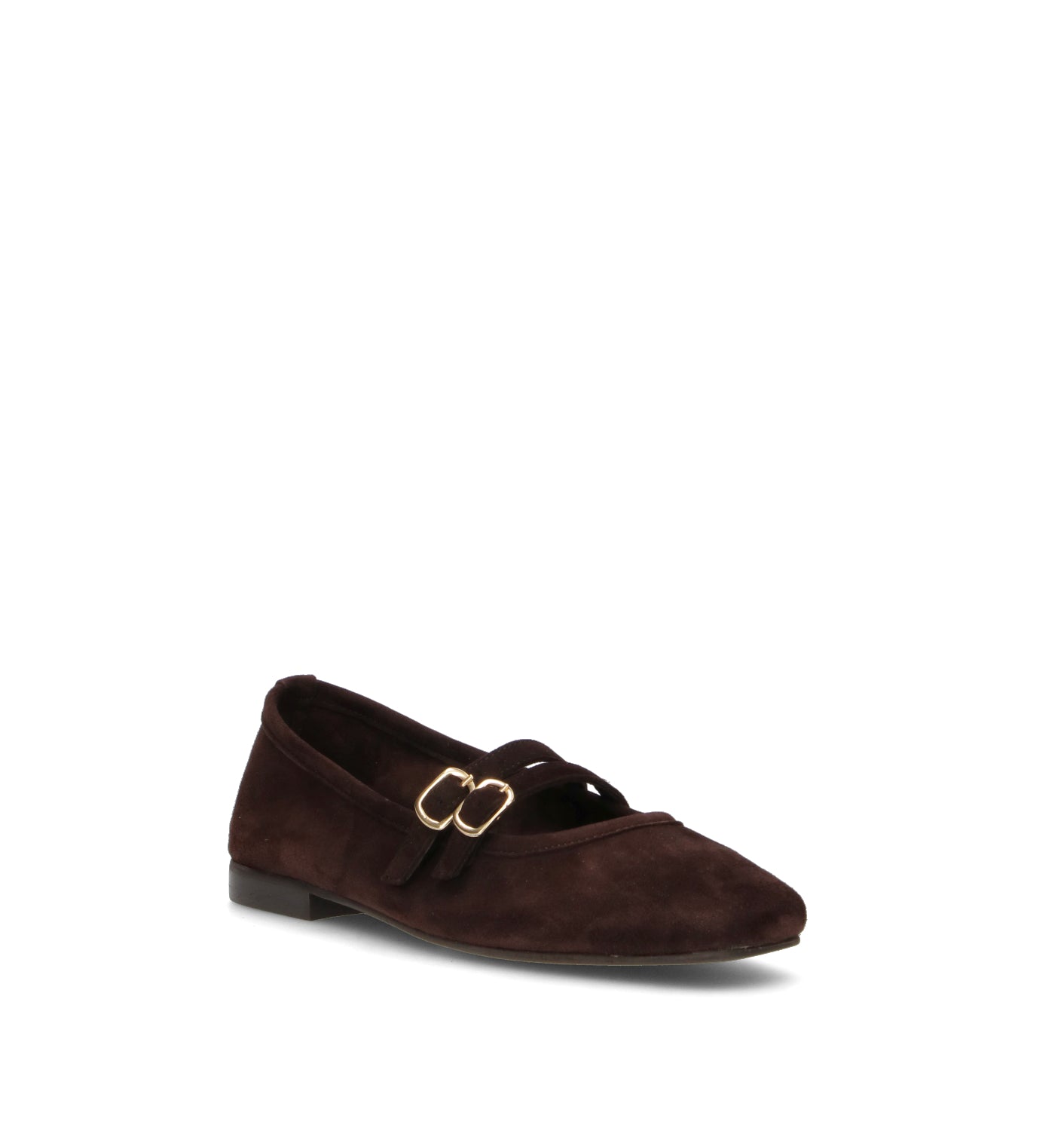 WEDO Ballerina donna marrone in suede