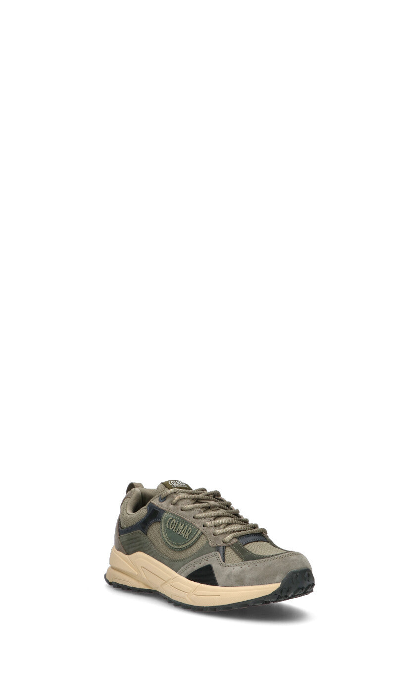 COLMAR Sneaker uomo militare in suede
