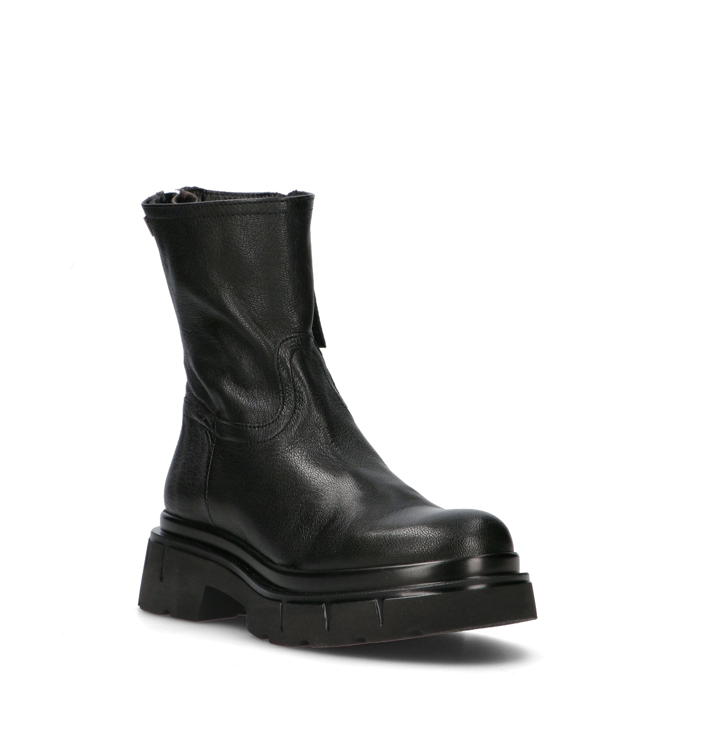 GIO+ Tronchetto donna nero in pelle