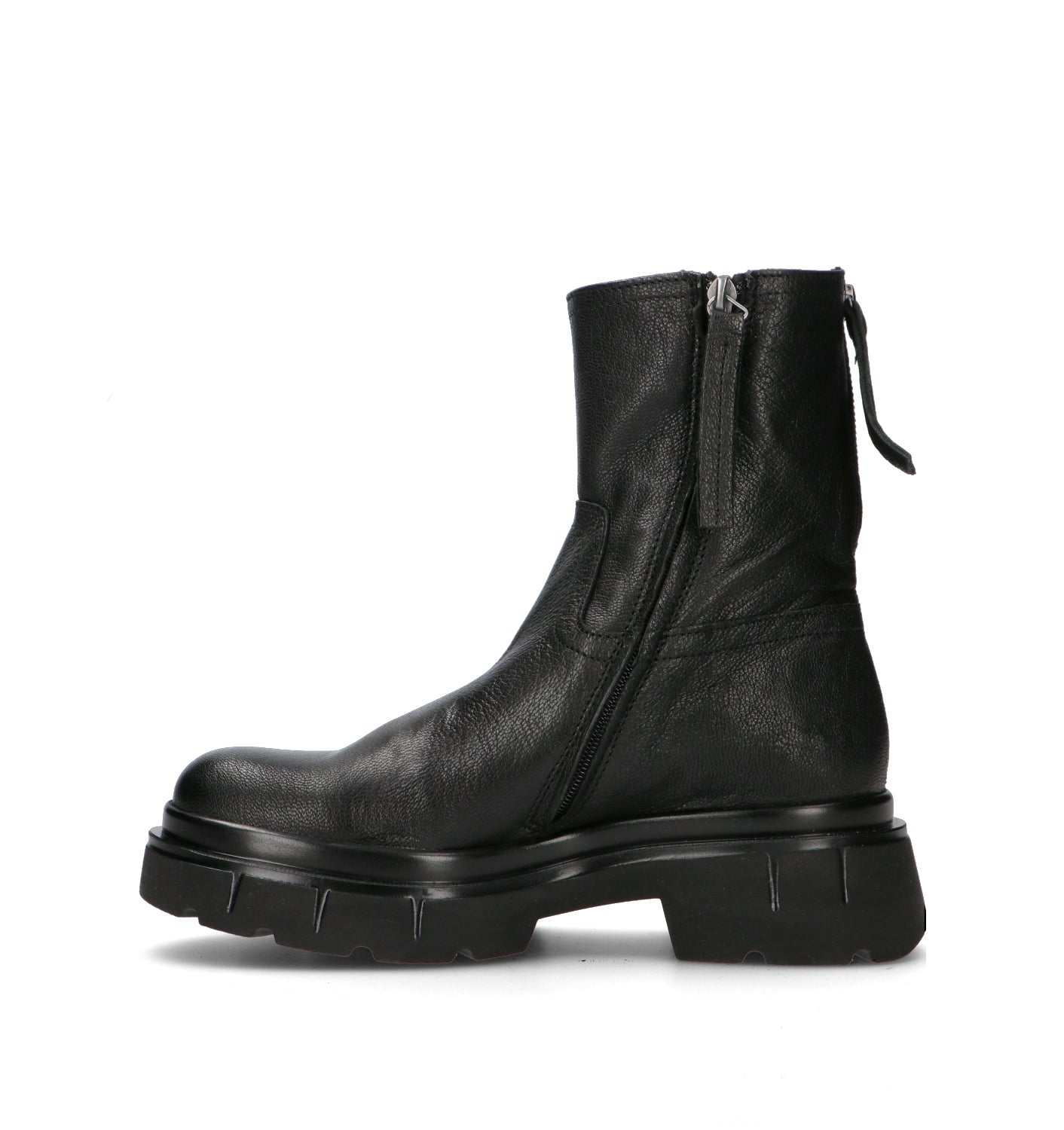 GIO+ Tronchetto donna nero in pelle