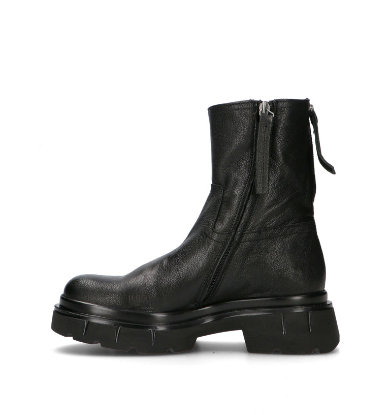 GIO+ Tronchetto donna nero in pelle