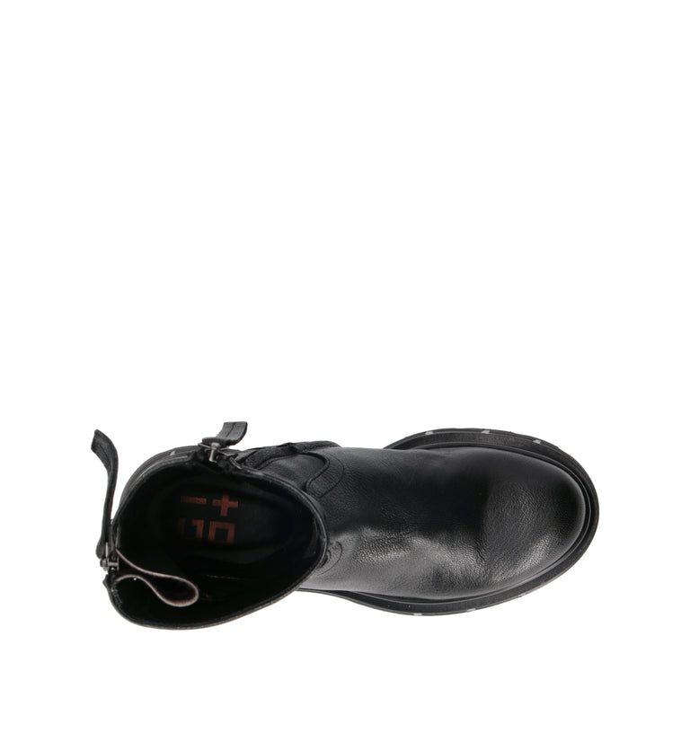 GIO+ Tronchetto donna nero in pelle