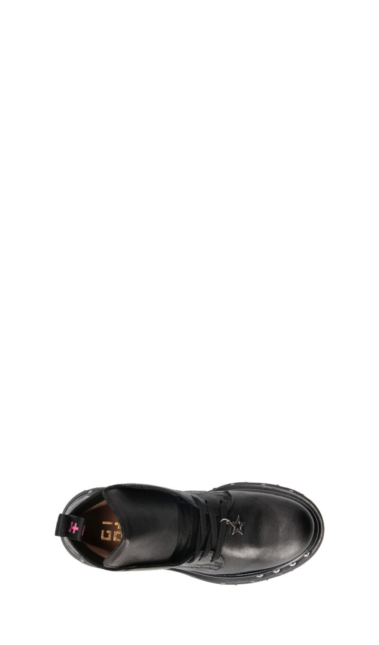 GIO+ Polacco donna nero in pelle