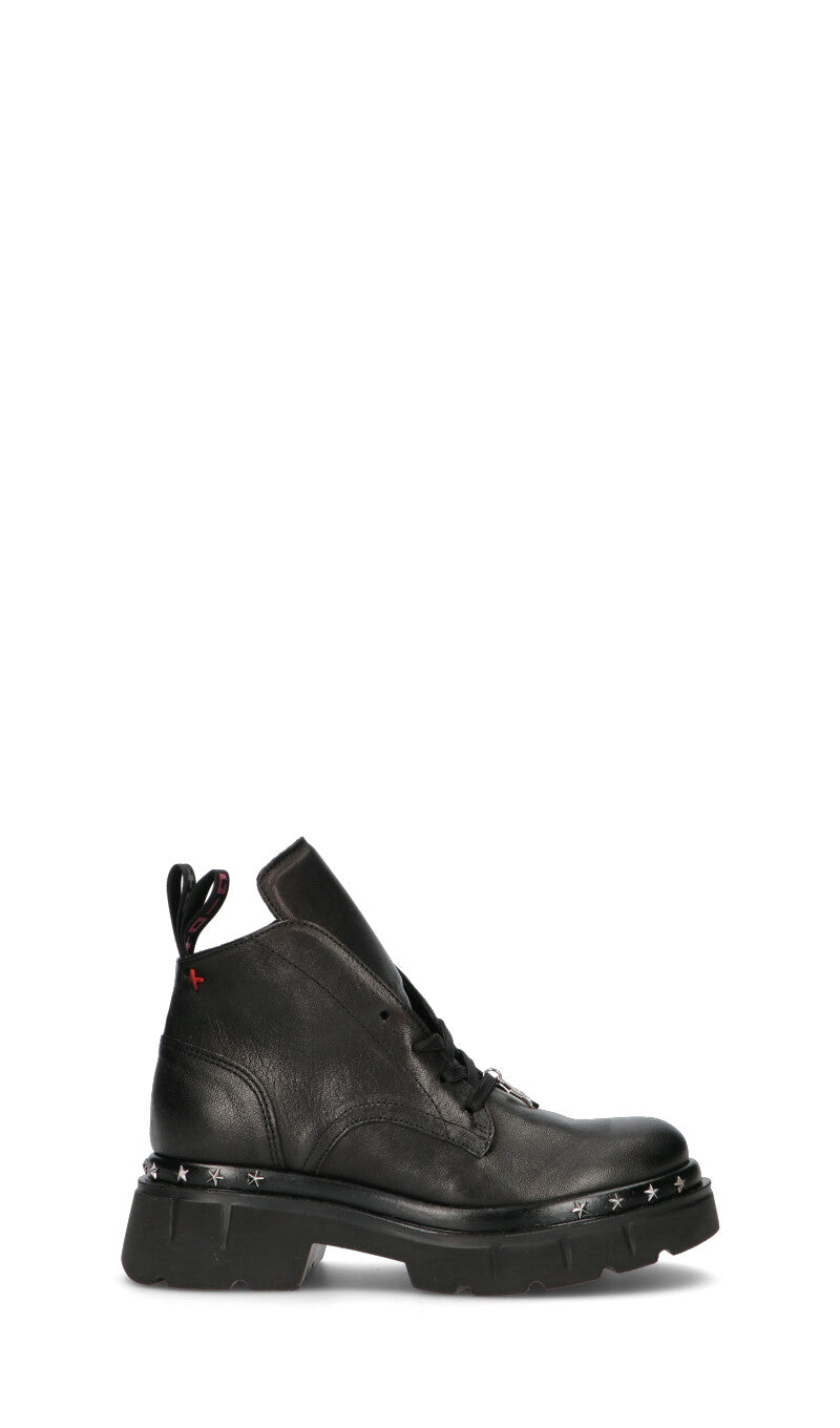 GIO+ Polacco donna nero in pelle
