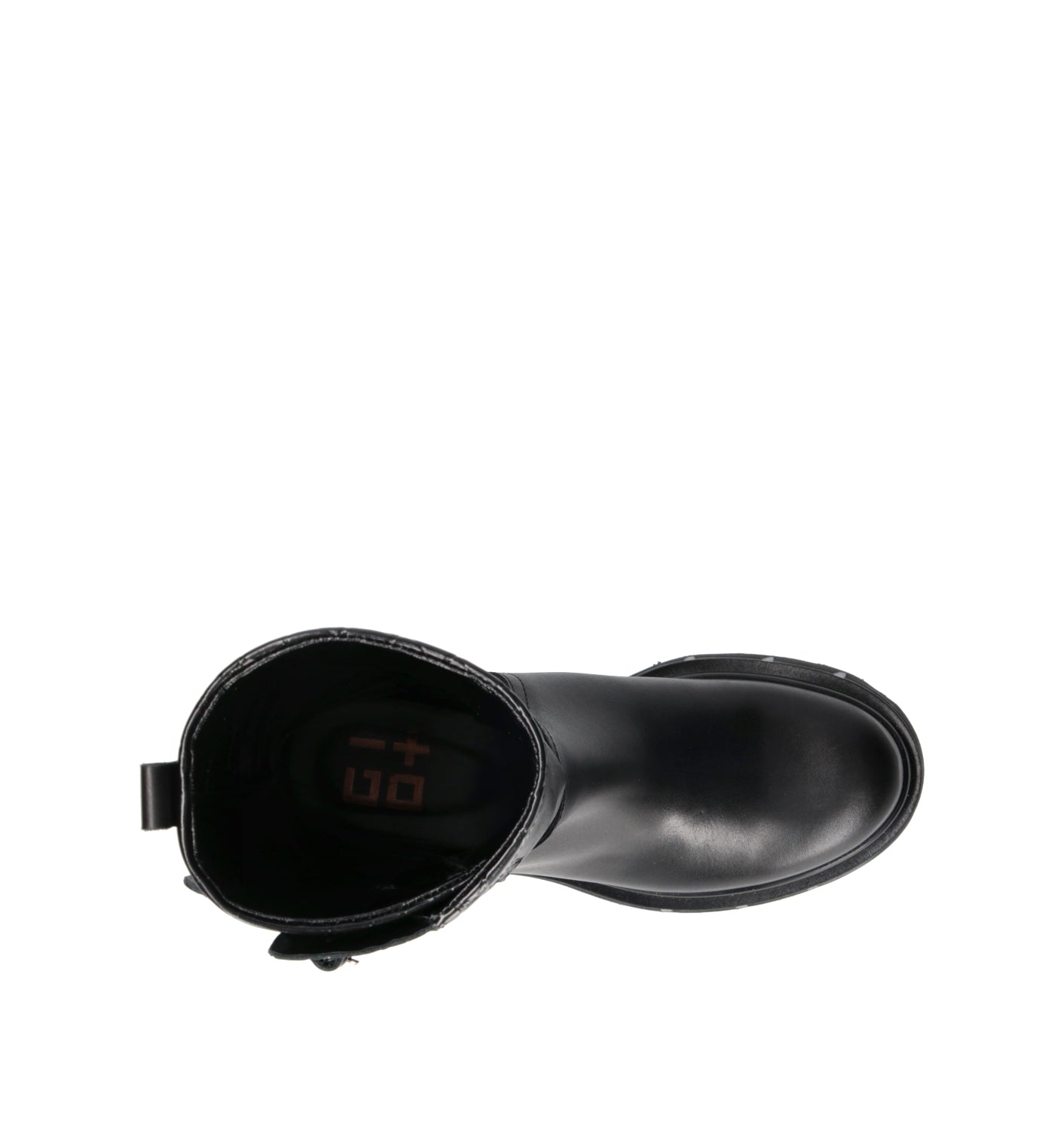 GIO+ Stivale donna nero in pelle