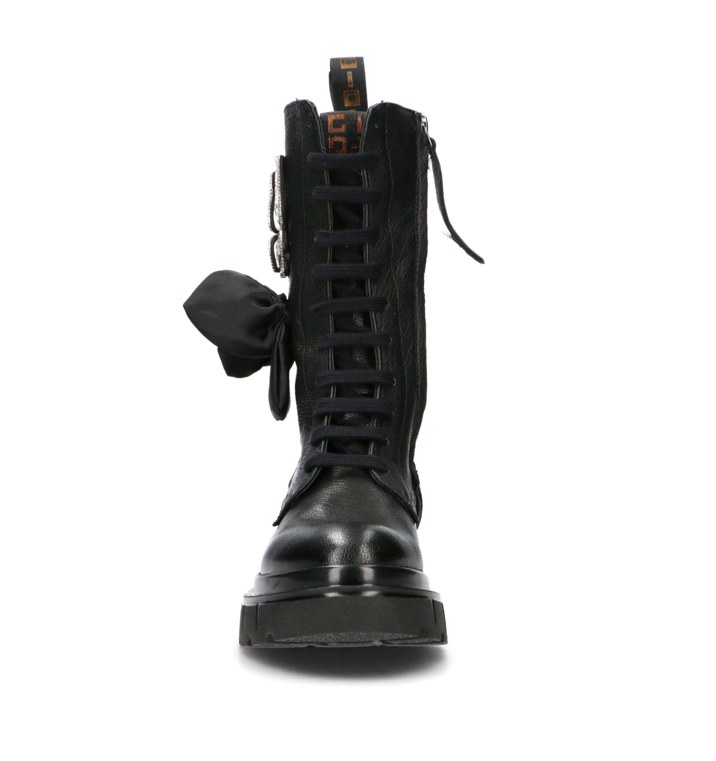 GIO+ Anfibio donna nero in pelle