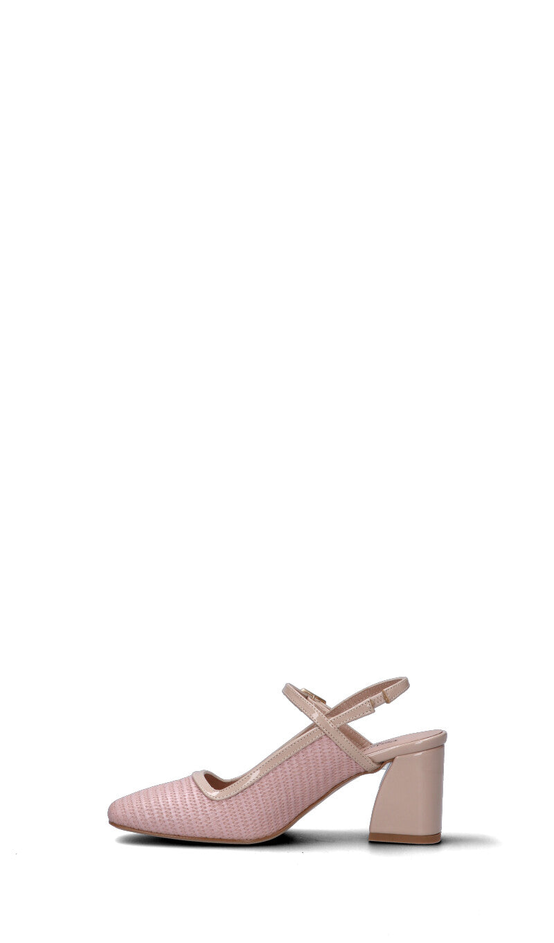 PERLAMARINA Decollete donna rosa/beige