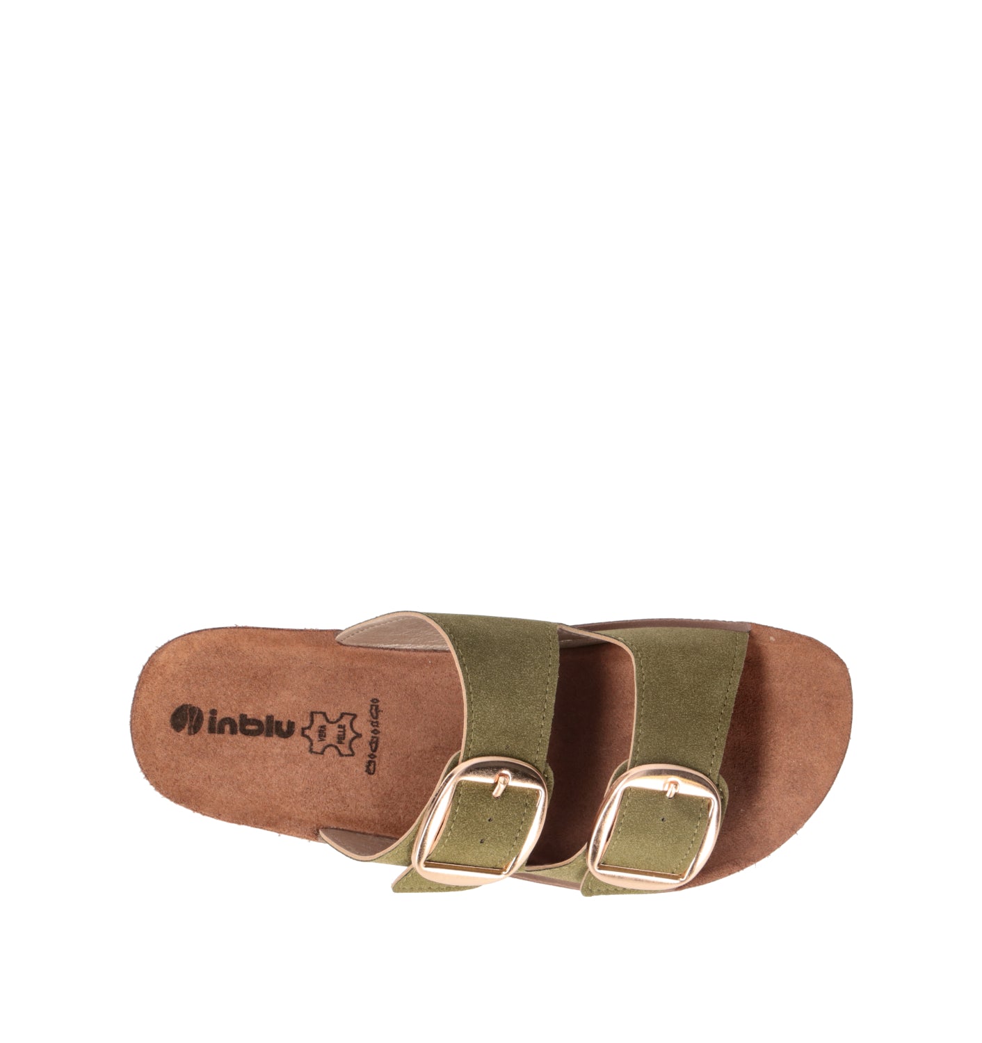 INBLU Ciabatta donna oliva