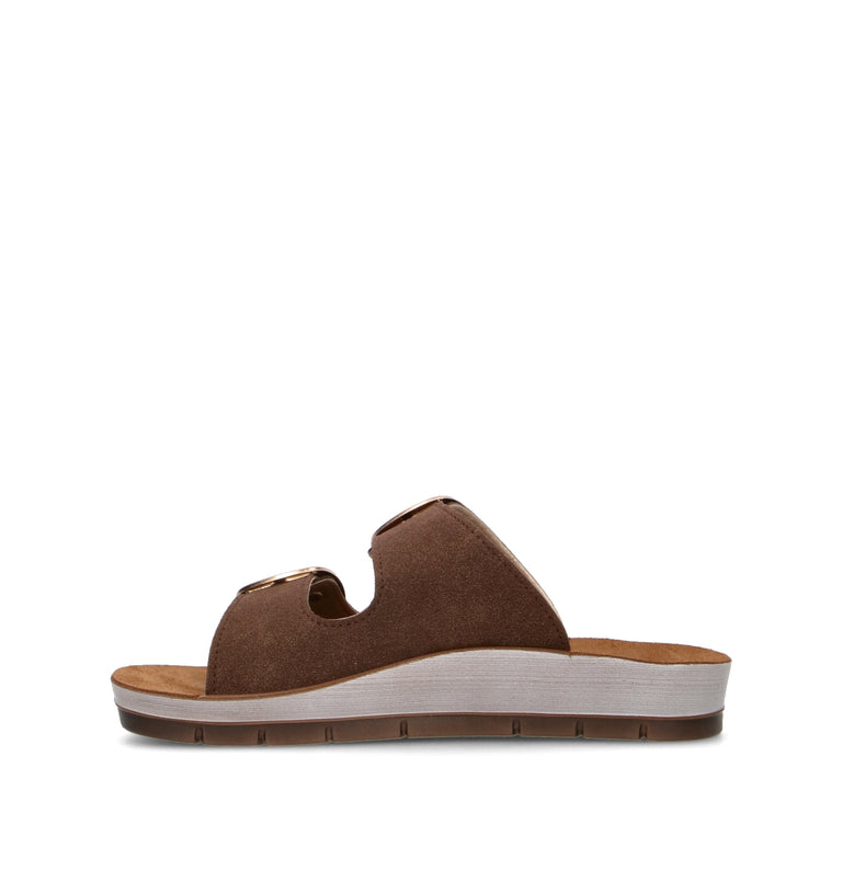 INBLU Ciabatta donna testa di moro
