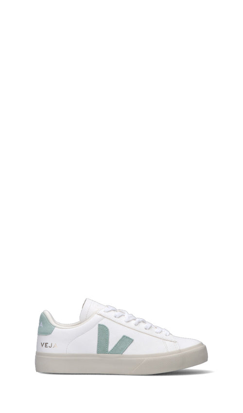VEJA Sneaker donna bianca/acquamarina in pelle
