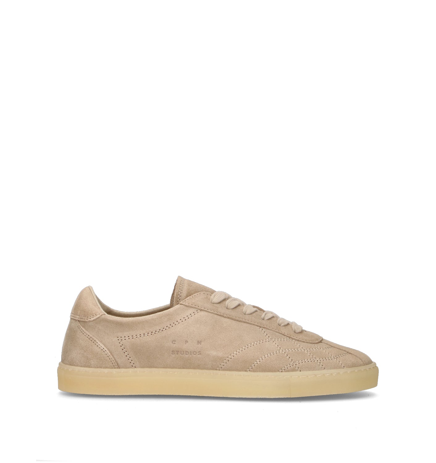 COPENHAGEN Sneaker uomo sabbia in suede