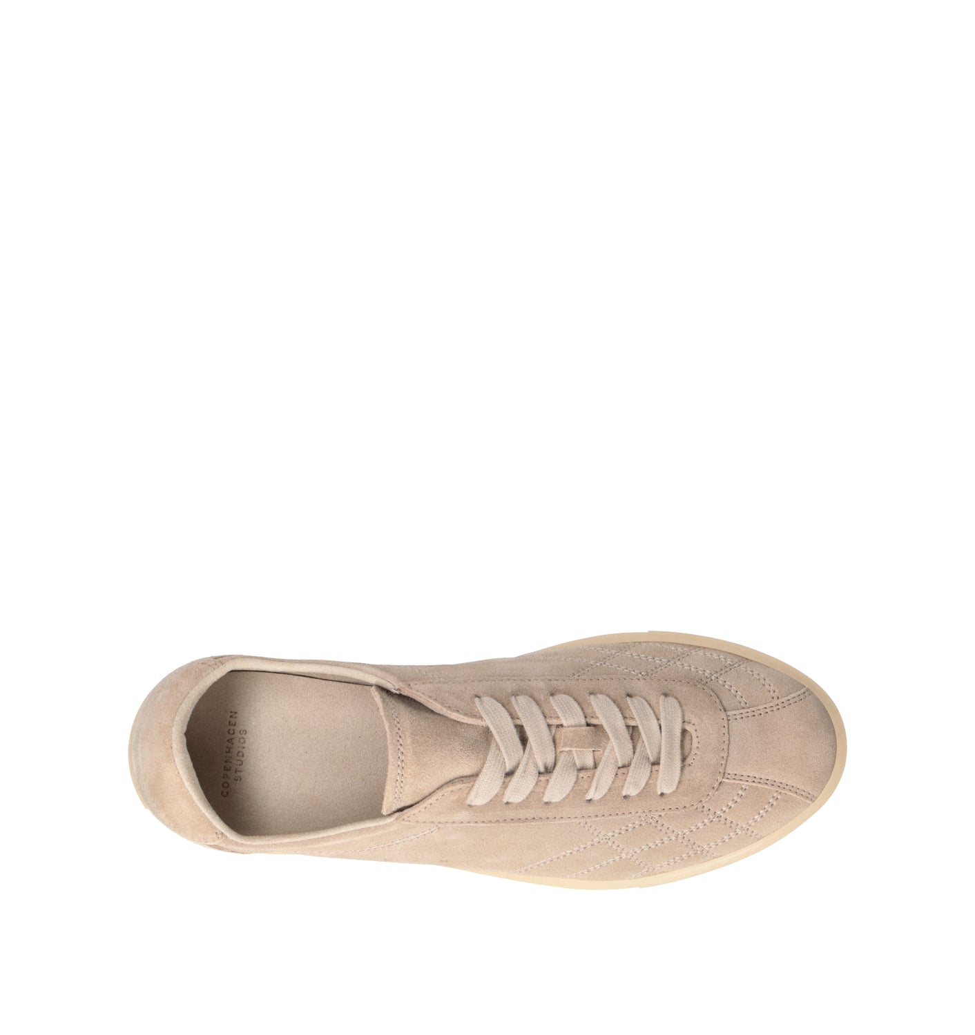 COPENHAGEN Sneaker uomo sabbia in suede