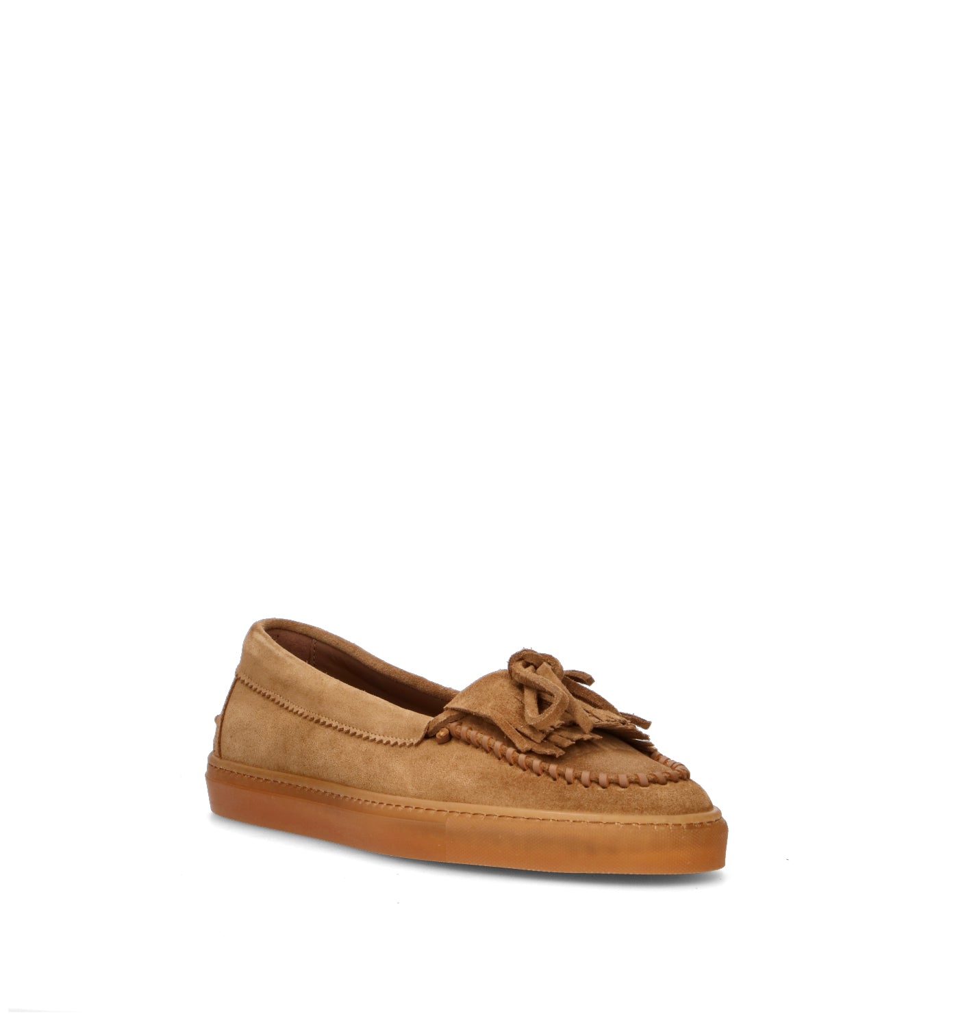 COPENHAGEN Mocassino donna marrone in suede