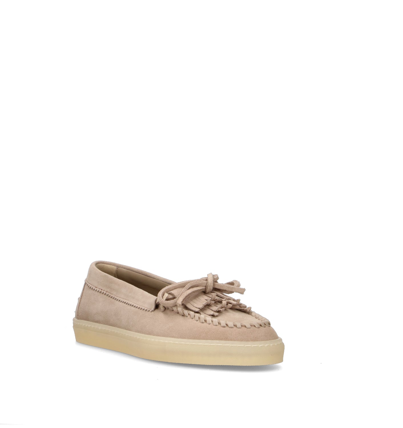 COPENHAGEN Mocassino donna sabbia in suede