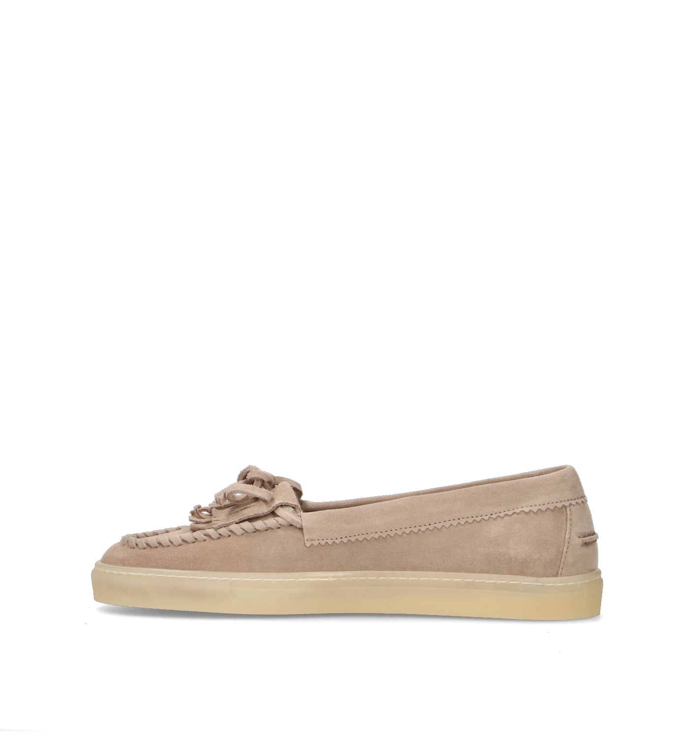 COPENHAGEN Mocassino donna sabbia in suede
