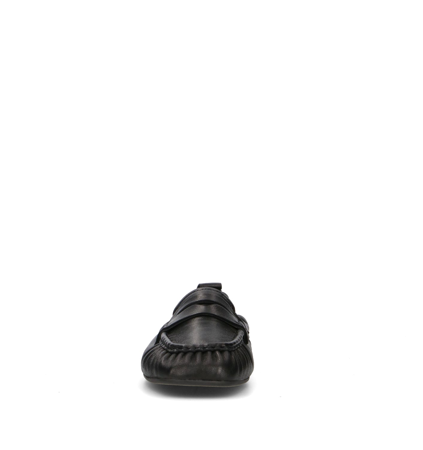 COPENHAGEN Mocassino donna nero in pelle