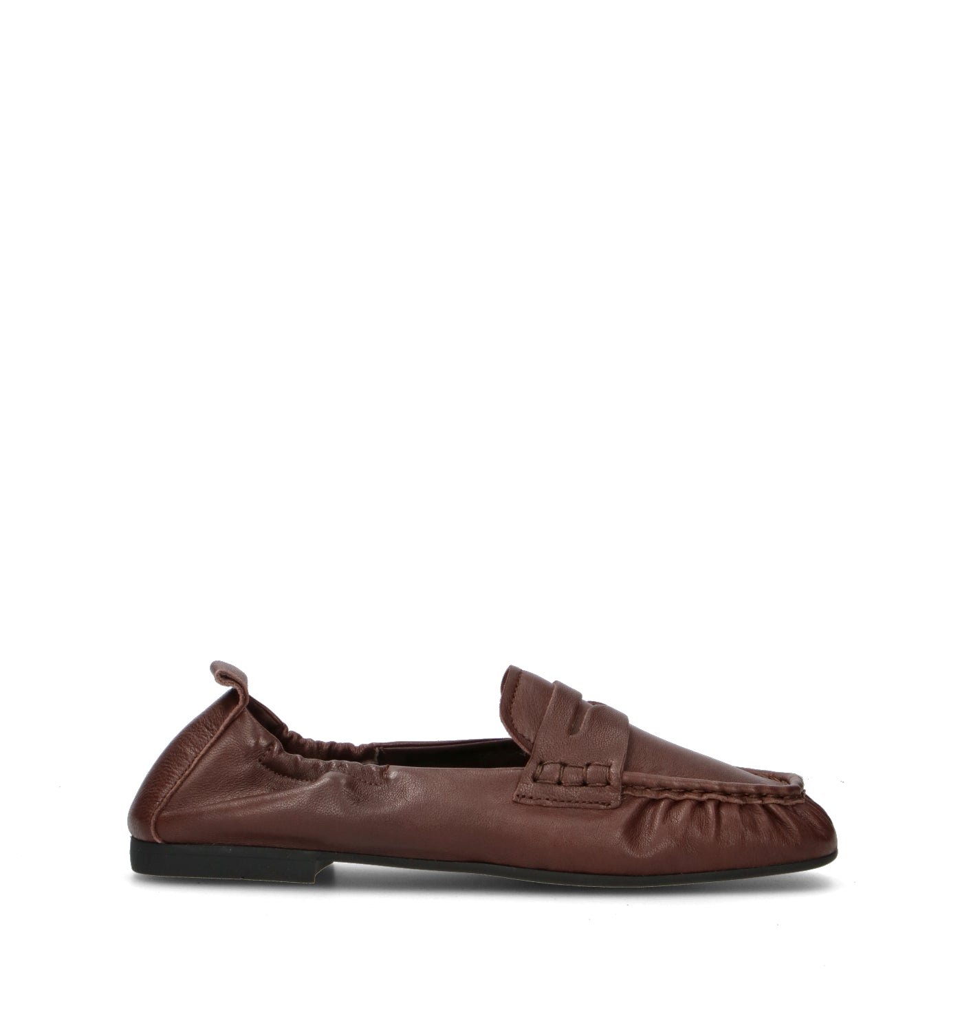 COPENHAGEN Mocassino donna marrone in pelle