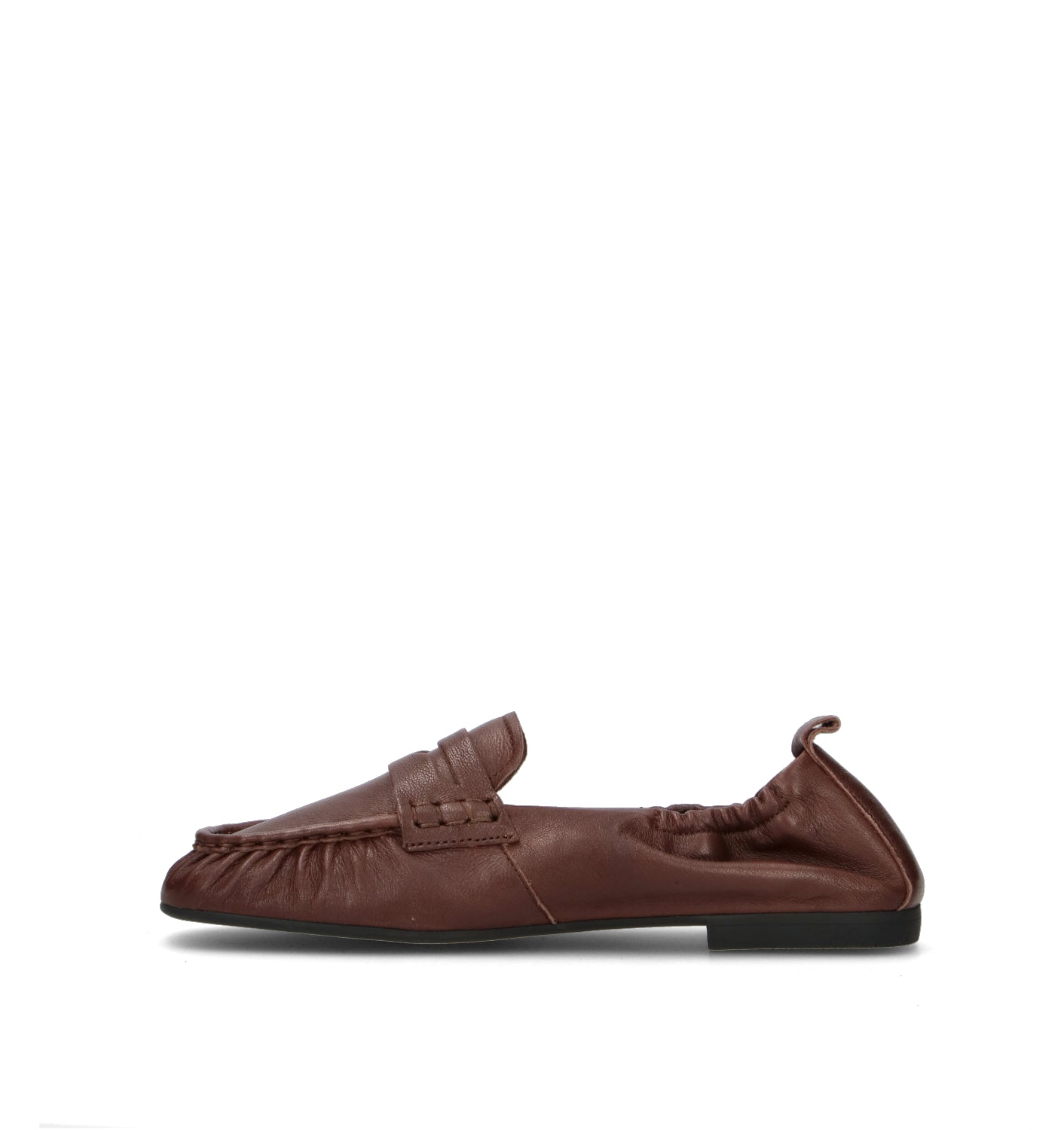 COPENHAGEN Mocassino donna marrone in pelle