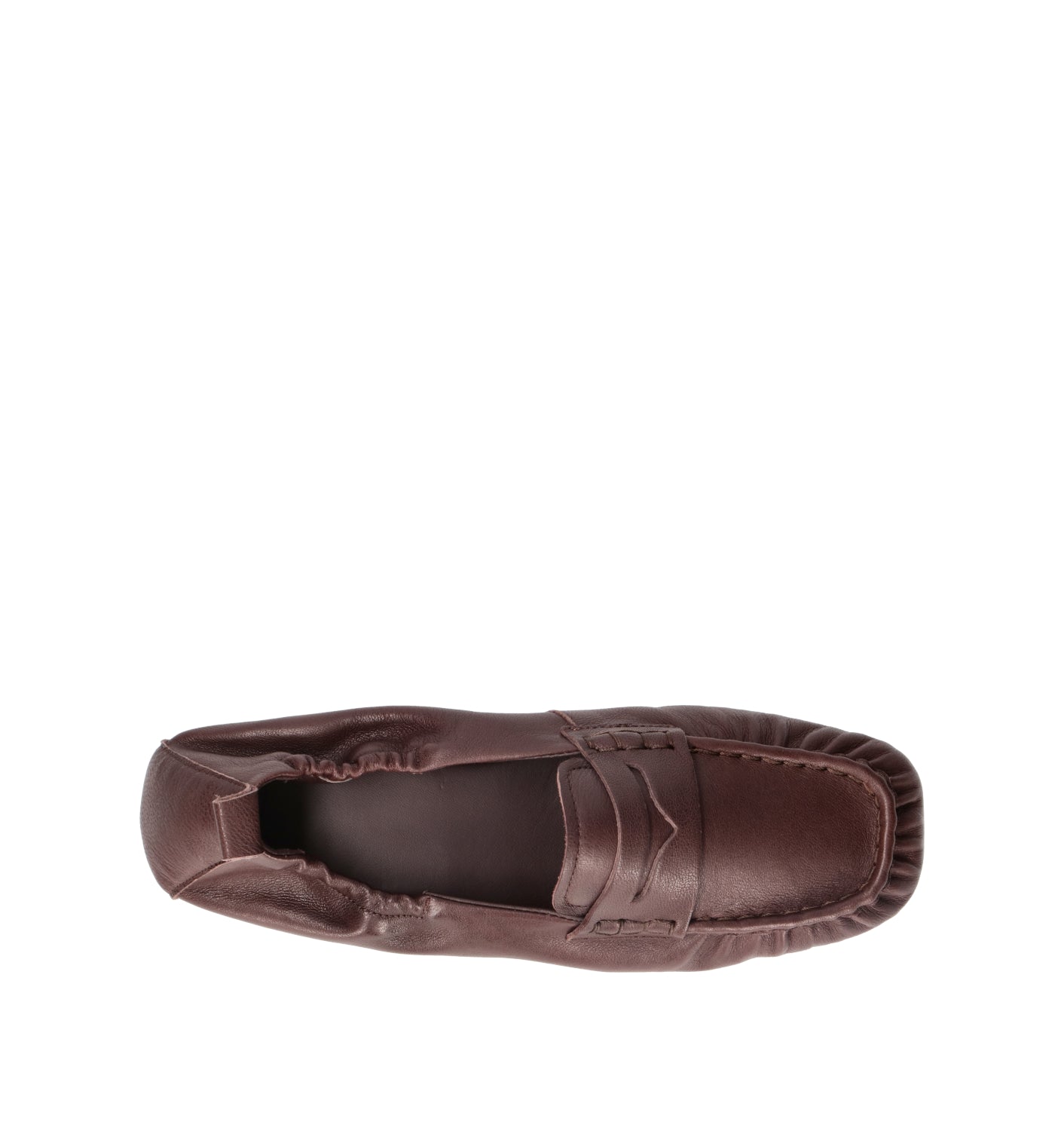 COPENHAGEN Mocassino donna marrone in pelle