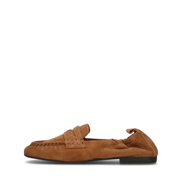 COPENHAGEN Mocassino donna marrone in suede
